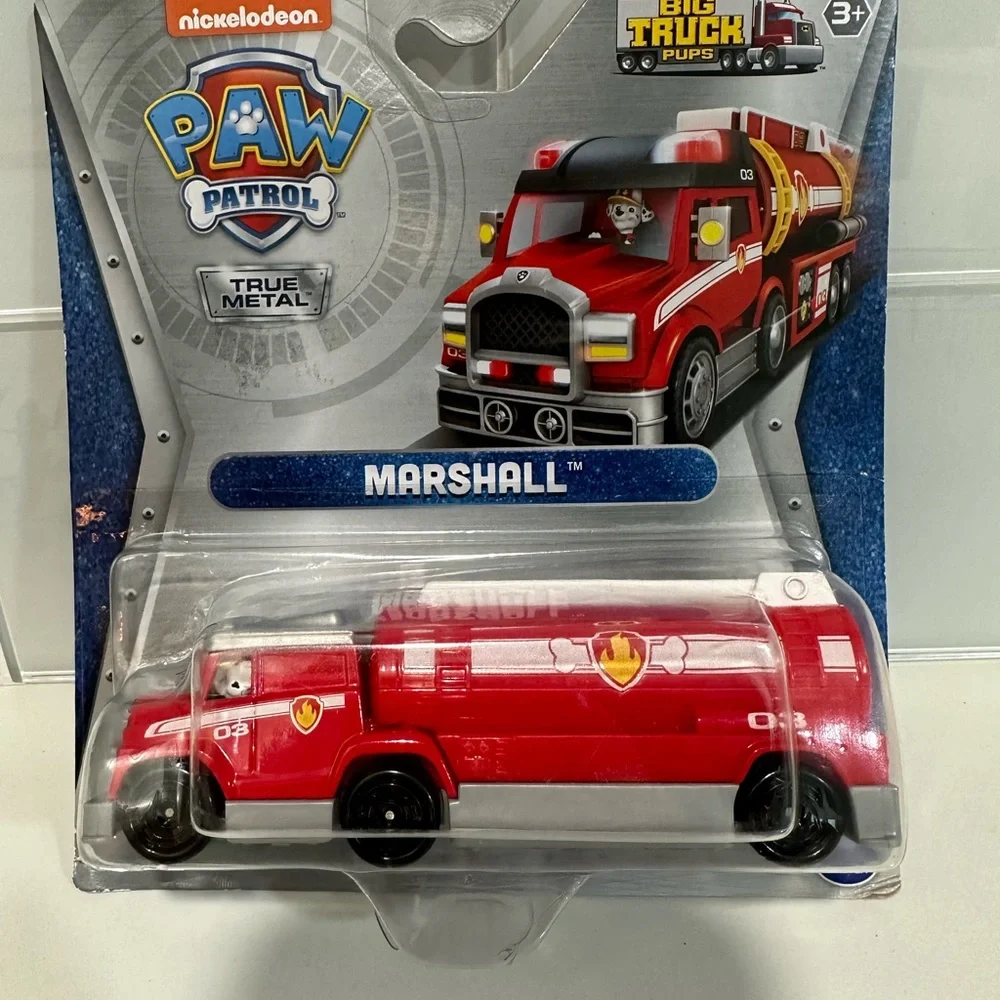Paw Patrol True Metal Big Truck Pups Marshall fire truck 1:55 scale NEW